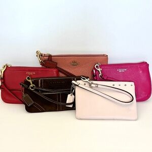 COACH wristlets